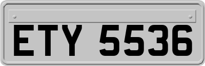 ETY5536