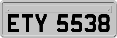 ETY5538