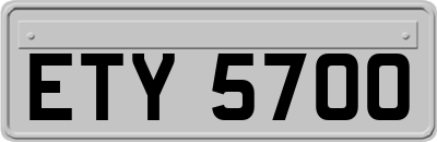ETY5700
