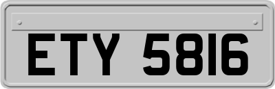 ETY5816