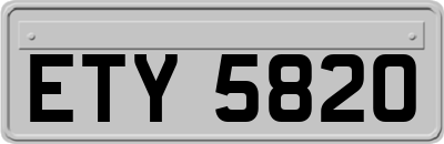 ETY5820