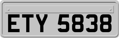 ETY5838