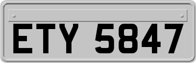 ETY5847
