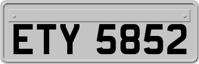 ETY5852