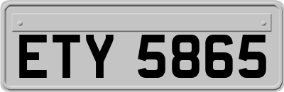 ETY5865