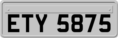 ETY5875