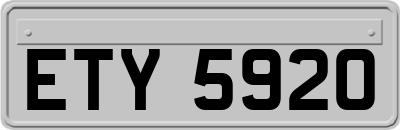ETY5920