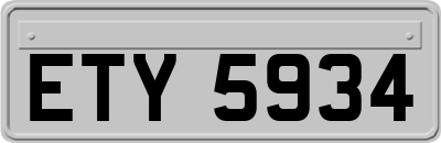 ETY5934