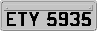 ETY5935