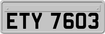 ETY7603