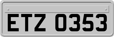 ETZ0353
