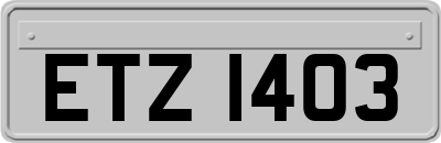 ETZ1403