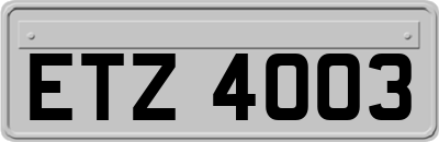 ETZ4003