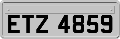 ETZ4859