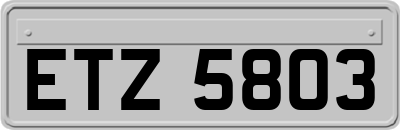 ETZ5803
