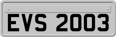 EVS2003