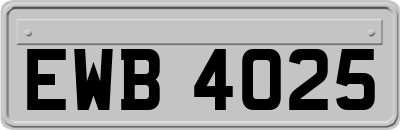 EWB4025