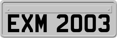 EXM2003
