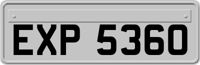 EXP5360