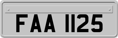 FAA1125