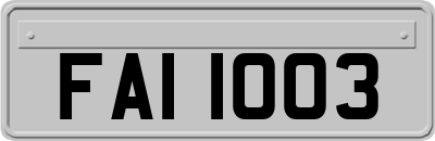 FAI1003