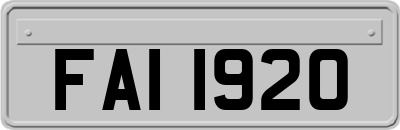 FAI1920