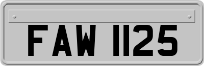 FAW1125