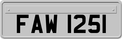 FAW1251