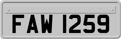 FAW1259