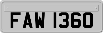 FAW1360