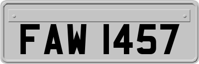 FAW1457