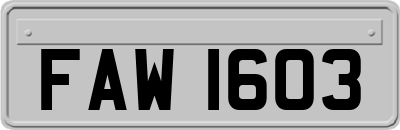 FAW1603