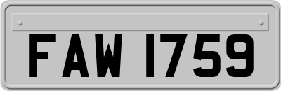 FAW1759