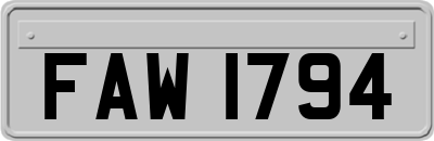 FAW1794