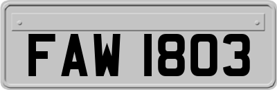 FAW1803