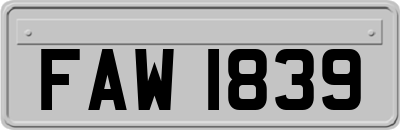 FAW1839