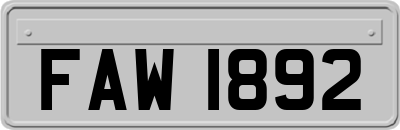 FAW1892