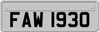 FAW1930