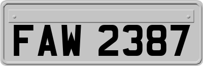 FAW2387