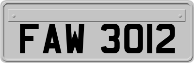 FAW3012