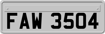 FAW3504