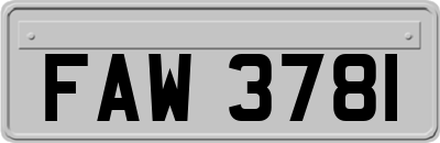 FAW3781