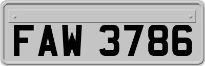 FAW3786