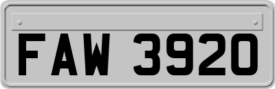 FAW3920