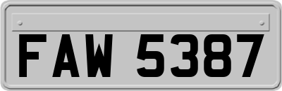 FAW5387