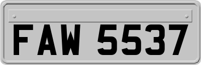 FAW5537