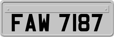 FAW7187