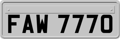 FAW7770