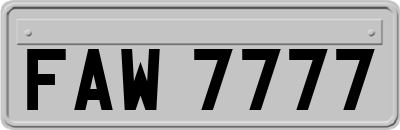 FAW7777