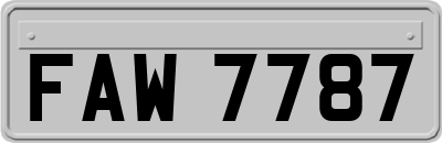 FAW7787